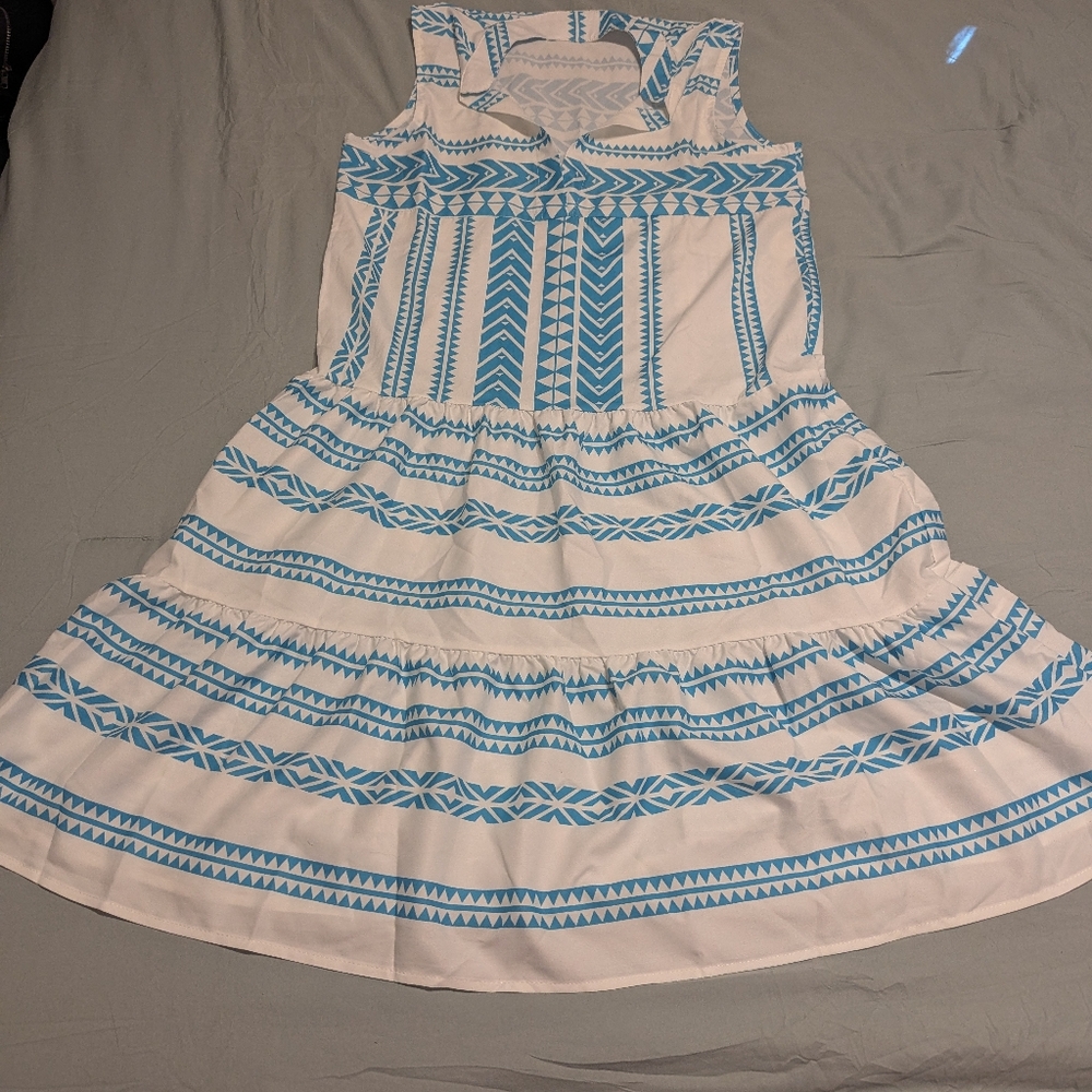 Women's aztect printed dress